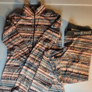 Nike Pro Dri-Fit Hyperwarm Set | 8Bit Training Tights & Half Zip | Activewear